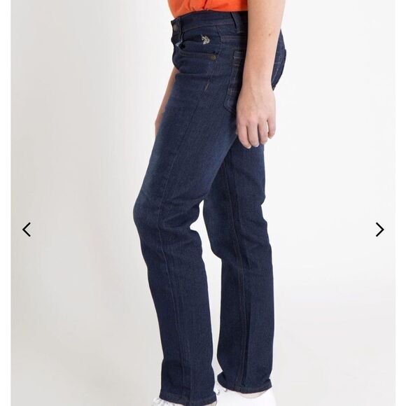 U. S.POLO ASSN. Boys straight twill pant 5 pocket Jeans Black SZ 5 NWT - Picture 3 of 6